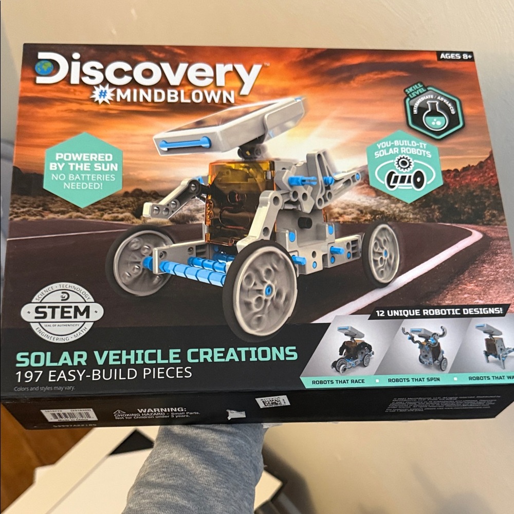 Solar Vehicle Creations - Blue and Gray